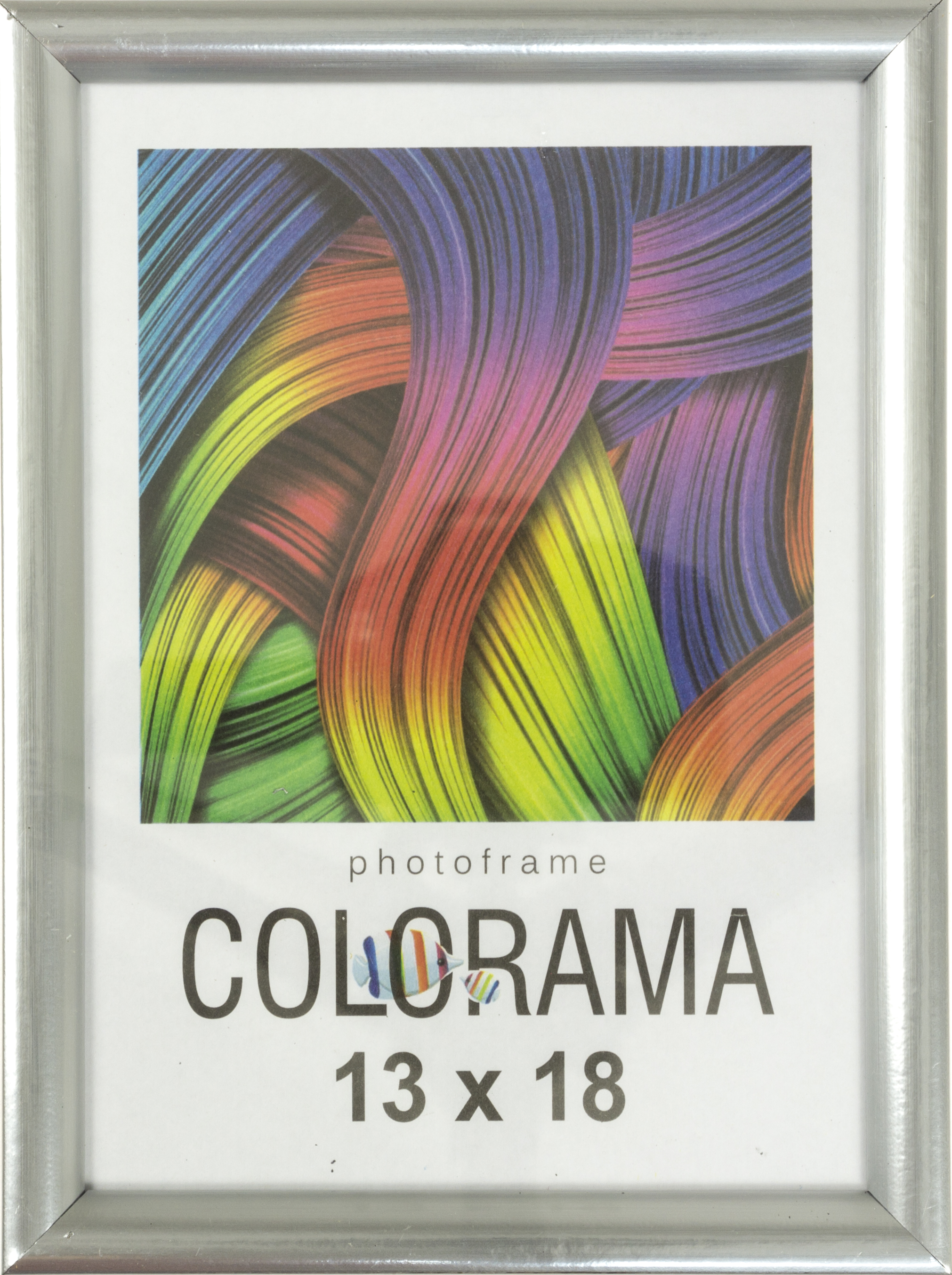Фоторамка 13×18 45 silver