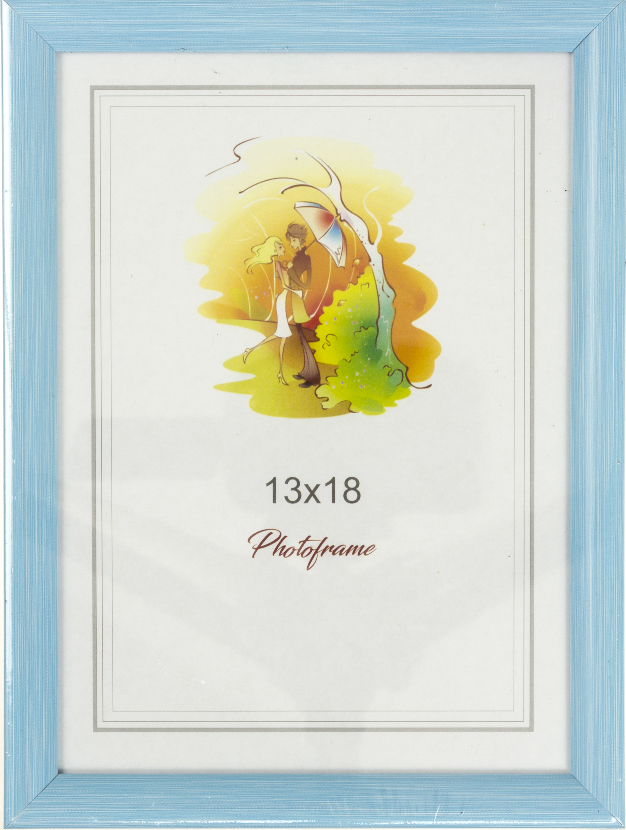 Фоторамка 13×18 light blue