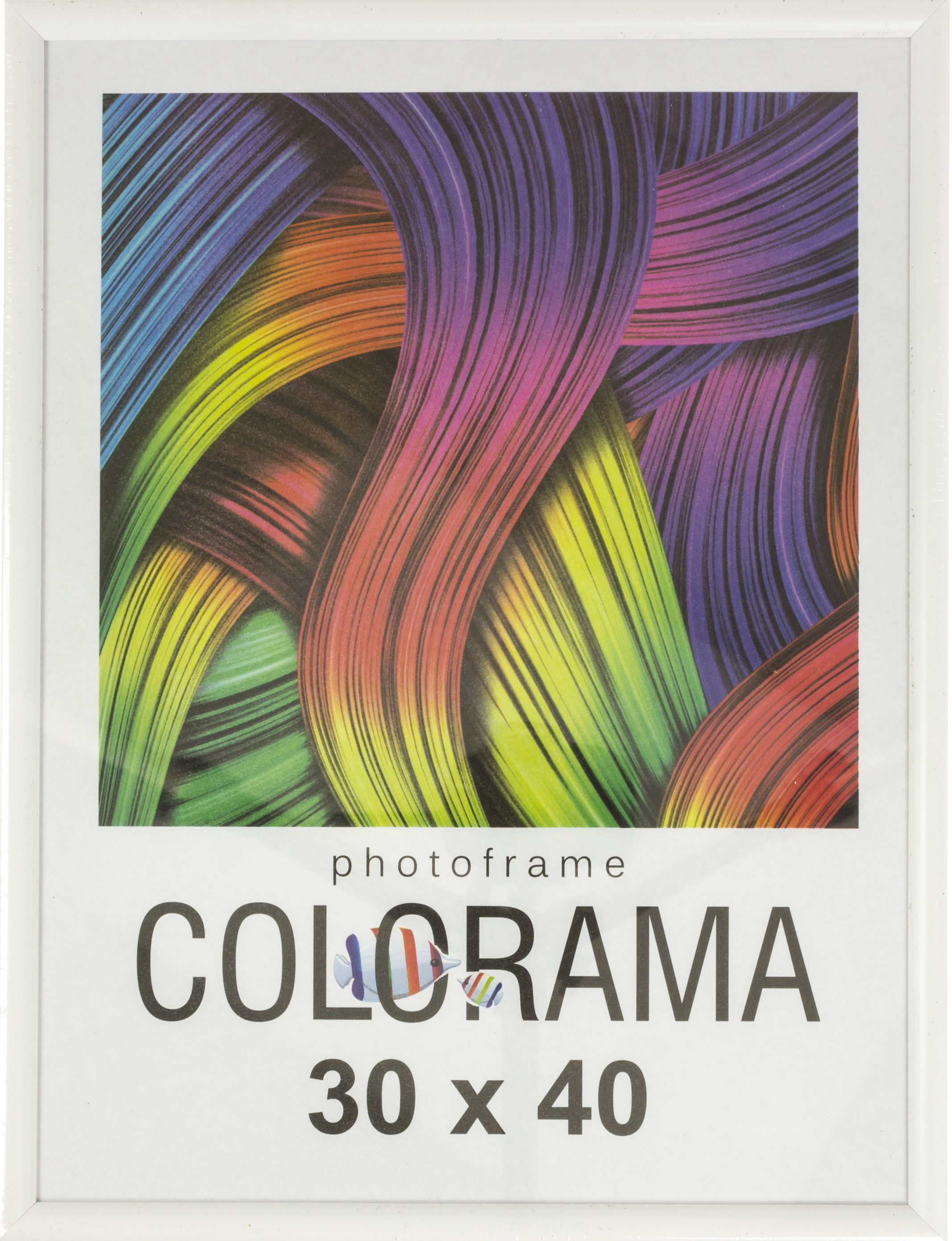 Фоторамка 30×40 45 white