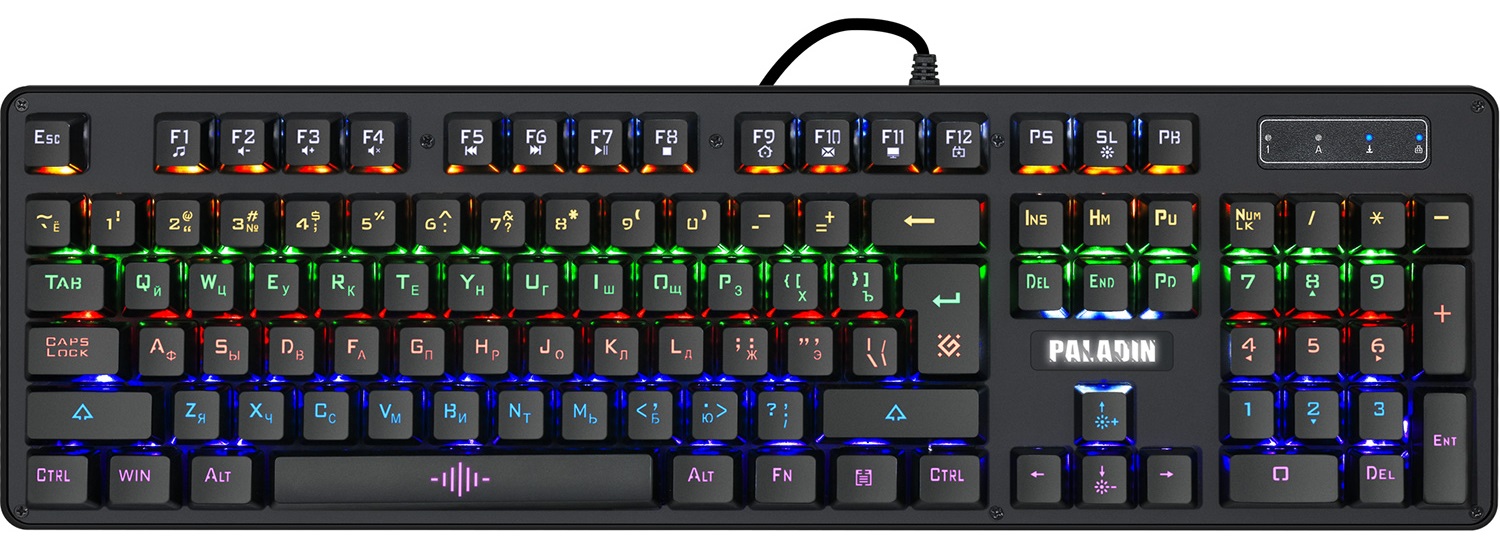 Клавіатура ігрова Paladin GK-370L USB