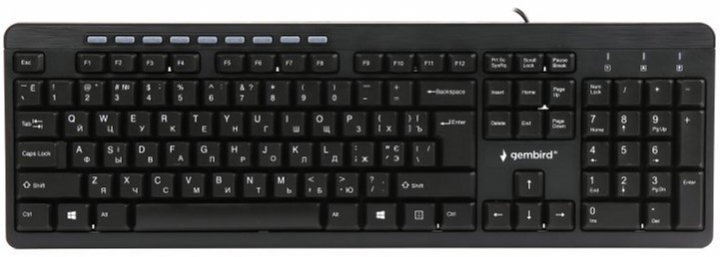 Клавіатура KB-UM-106-UA USB black