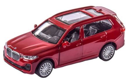 Машина металева (1:43) BMW X7,відчин. двері, в коробці 14,5×6,5×7см КІ