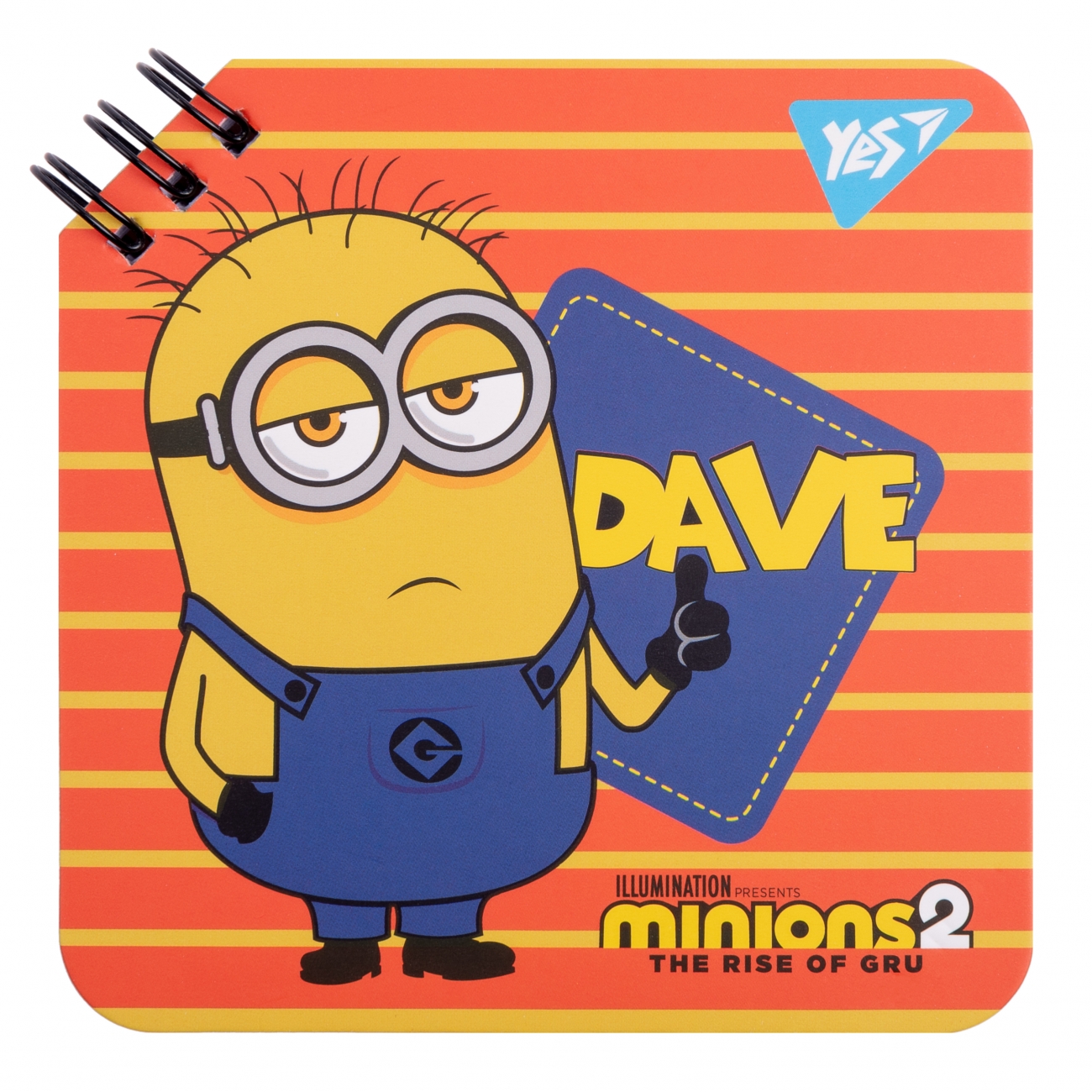 Блокнот пруж. подв. А6 60 аркушів Minions