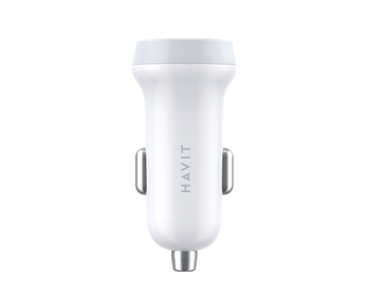 Зарядний пристрій авто. 2 USB white