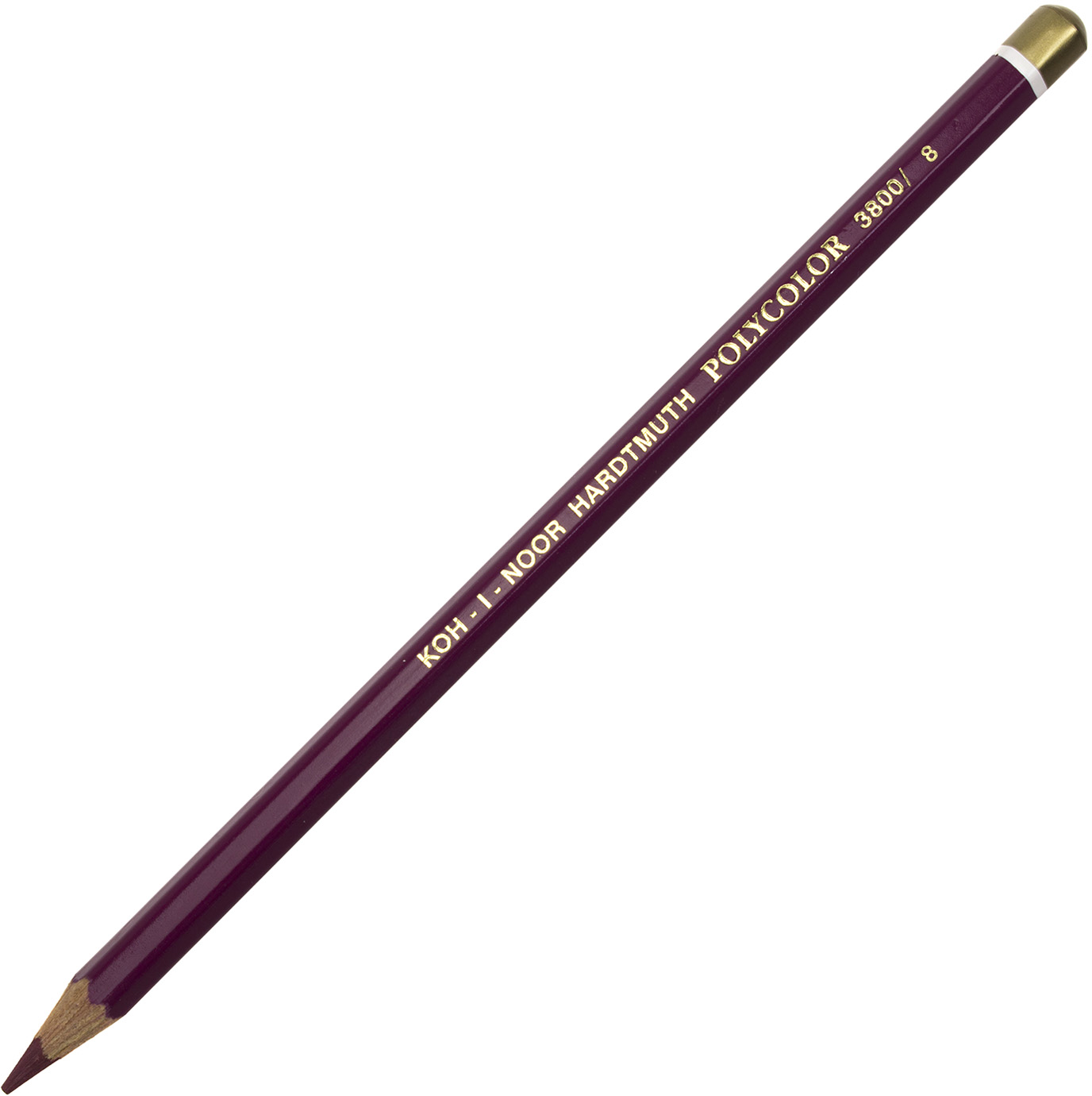 Карандаш цветной Polycolor художественный bordeaux red/бордовый красный