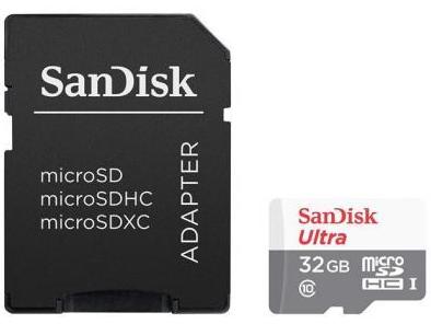 Карта пам'яті 32Gb Micro-SDHC (UHS-1) Ultra 100 Mb/s class10 adapter SD 4377