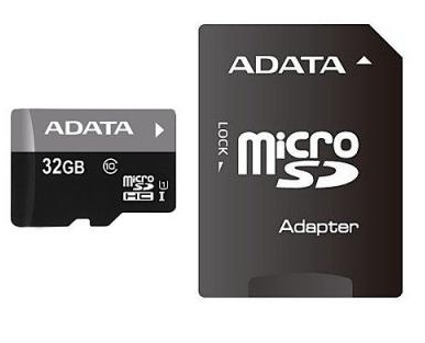 Карта пам'яті 32 Gb Micro-SDHC Premier R-100 Mb/s adapter class10 A1