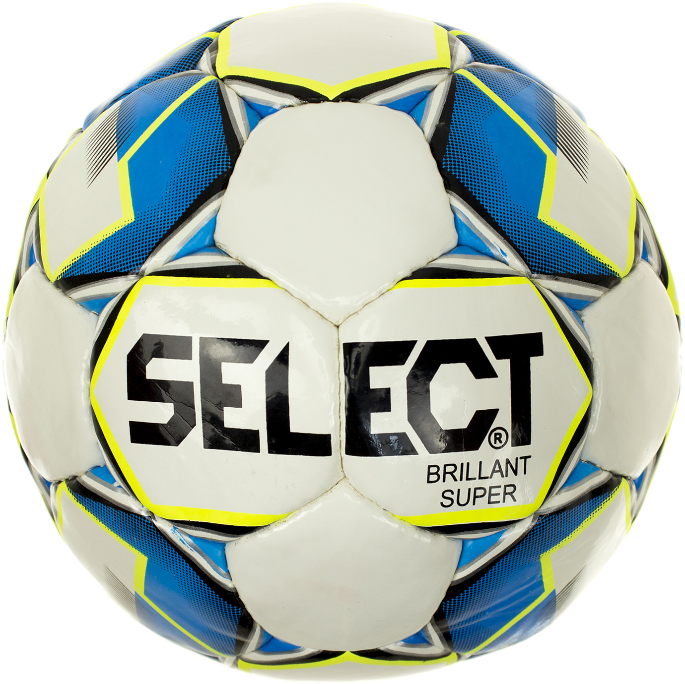 М'яч футбольний Select Briliant Super біло-блакитний