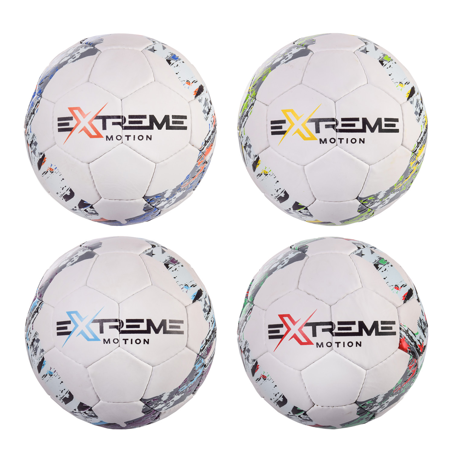 М'яч футбольний Extreme Motion 435 г, PU, 4 кольори КІ