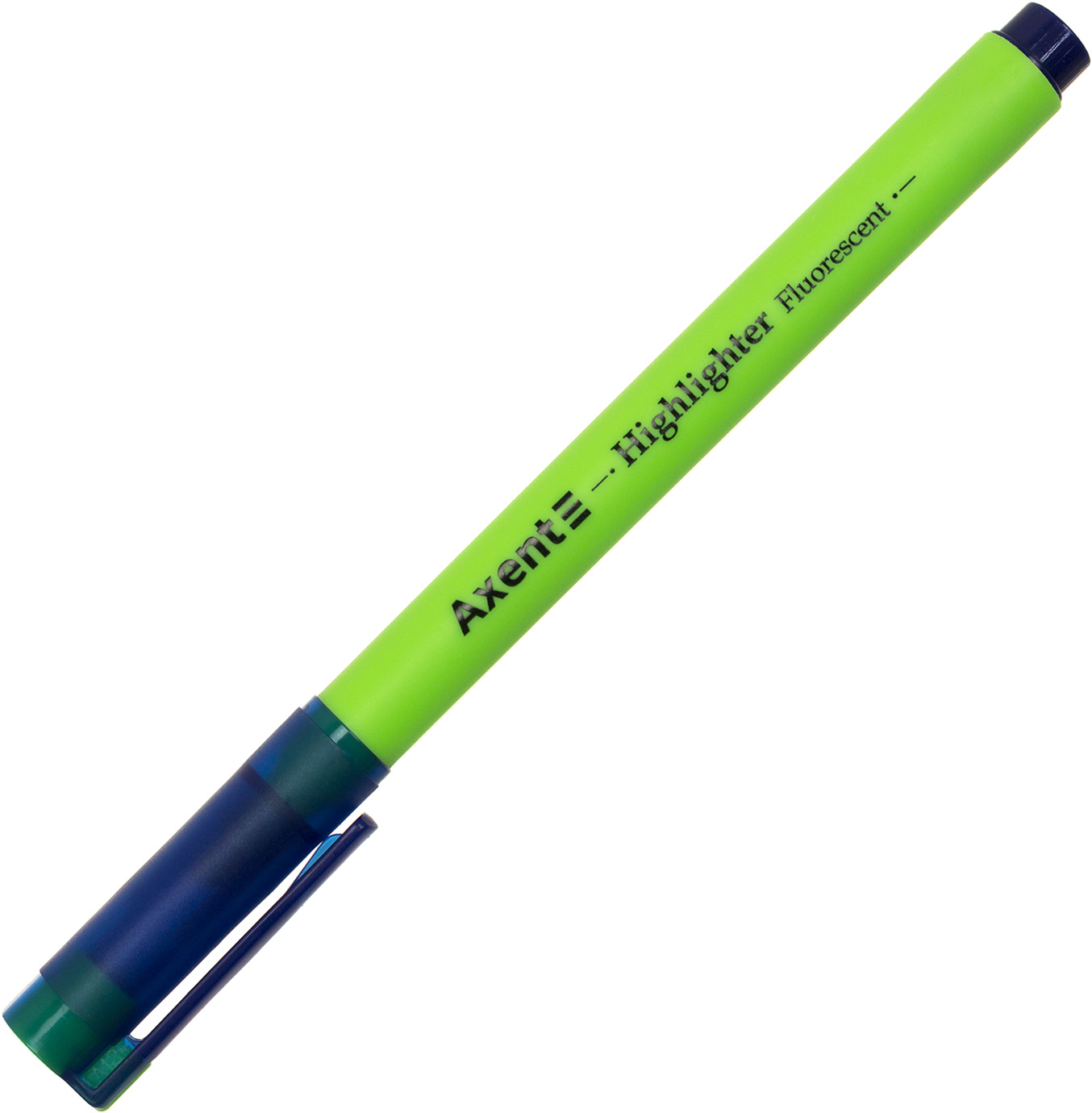 Текстмаркер клиновидний Highlighter 2-4 мм зелений