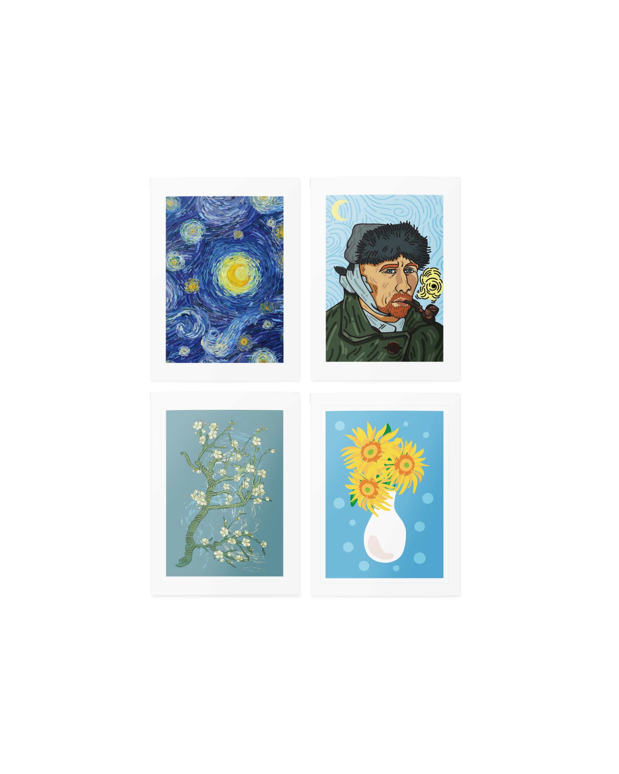 Тимчасові тату Van Gogh Set