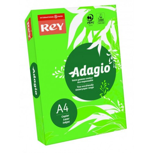 Папір кольоровий А4 160 г/м2 інтенсив Deep Green 52 темно-зелений