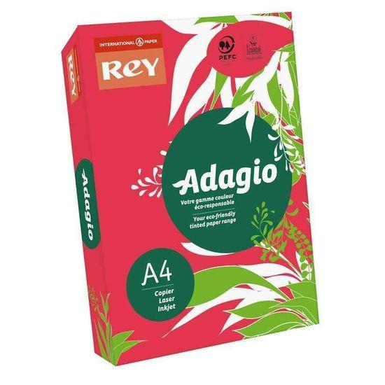 Папір кольоровий А4 160 г/м2 Red 22 червоний