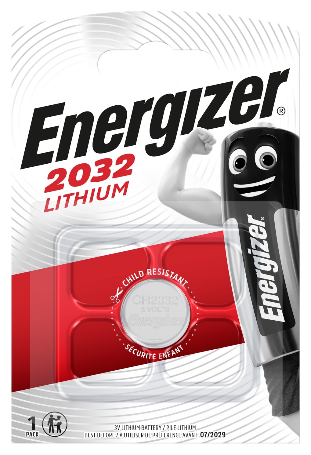 Батарейка Lithium CR2032 / 1bl