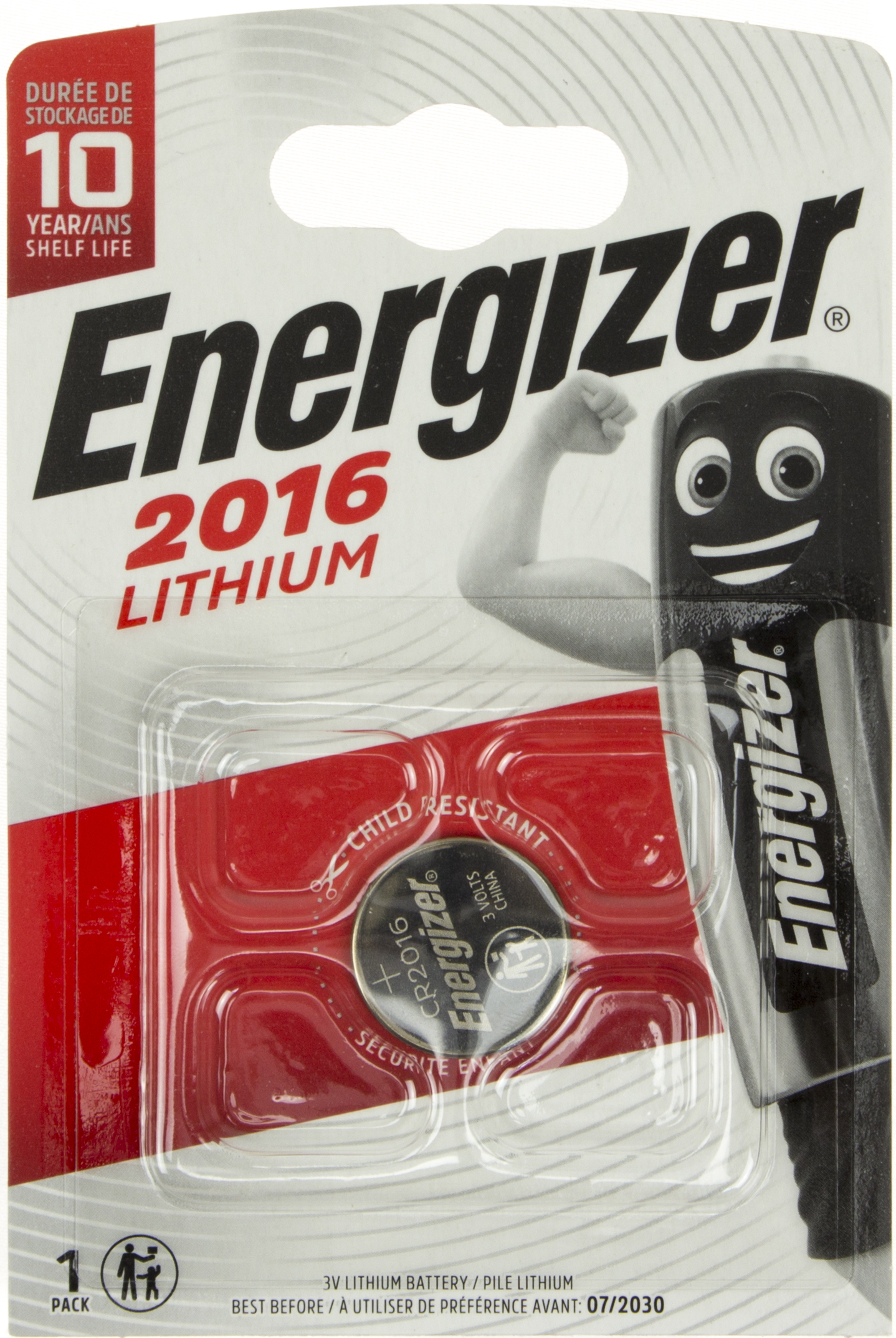 Батарейка Lithium CR2016 / 1bl