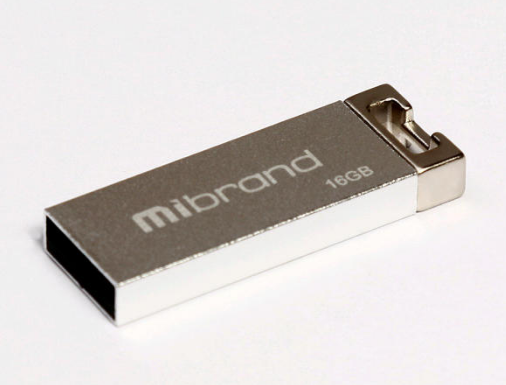 Флеш-пам`ять 16 GB Сhameleon USB2.0 silver 1431