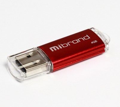 Флеш-пам'ять 4GB Cougar USB2.0 red 0504