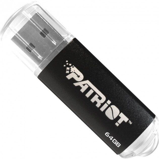 Флеш-пам'ять 64Gb Xporter Pulse USB 2.0 metal / black 8018
