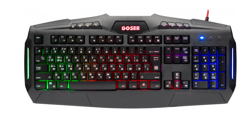 Клавіатура Goser GK-772L RU RGB підсвітка