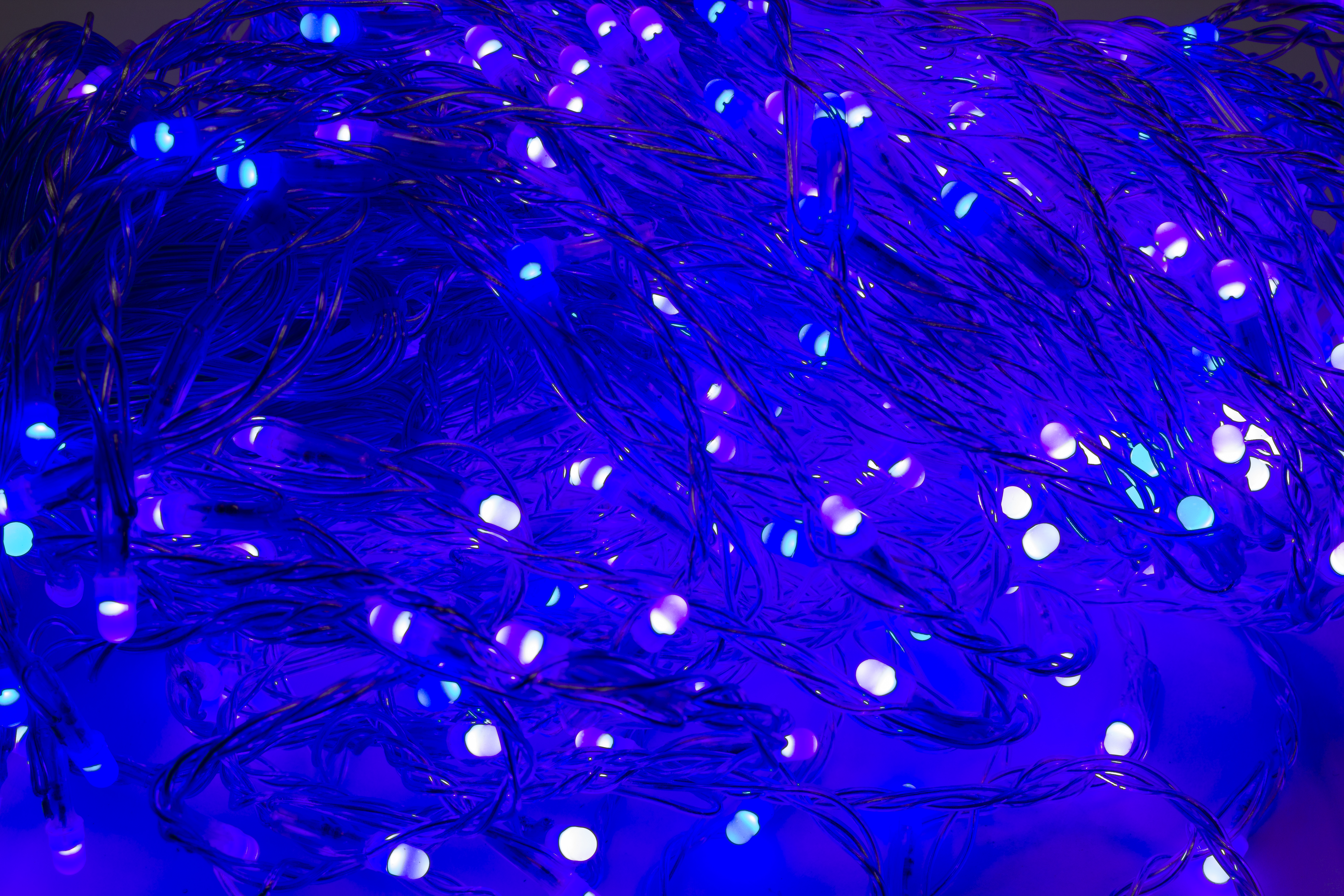 Гірлянда-водоспад електрична 480 LED RGB 3-color прозорий силіконовий провід L-4м H-2м з подовжувачем