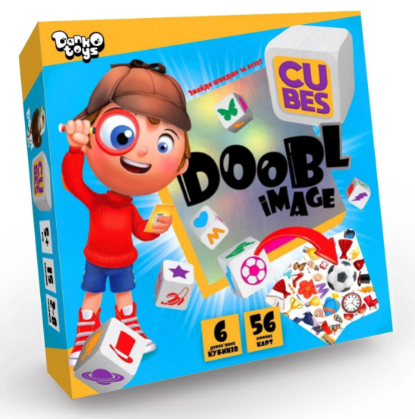 Гра Doobl Image Cubes українською DankoToys