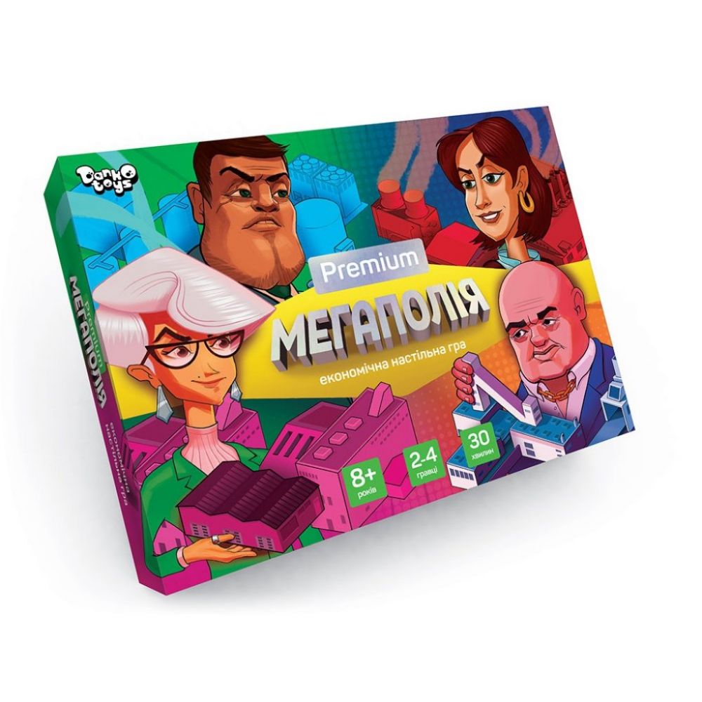 Гра Мегаполія Premium українською DankoToys