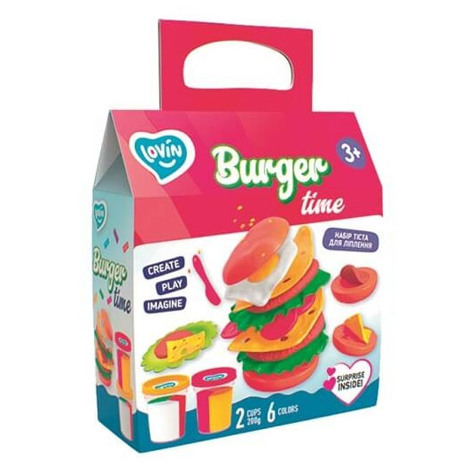 Набір для ліплення Lovin'Do Burger Time 90 г
