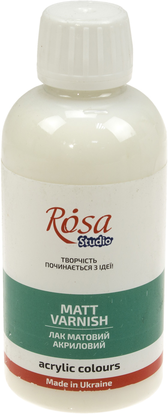Лак акриловий матовий 250 мл Rosa Studio 5750010104