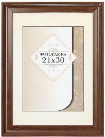 Фоторамка 10×15 горіх