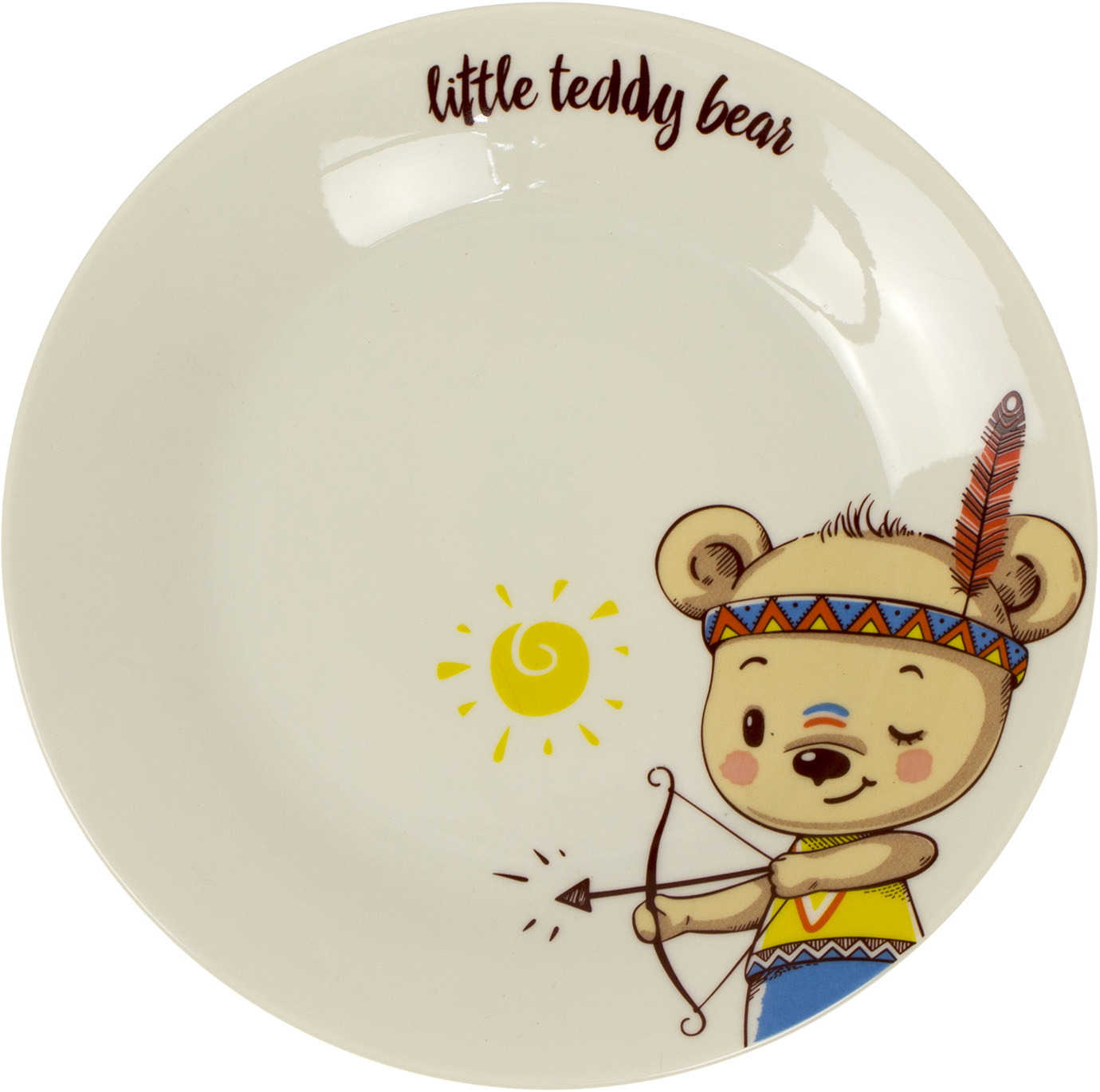 Тарілка керамічна десертна Little Teddy 19 см