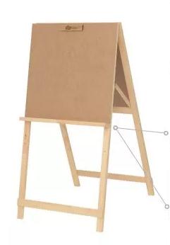 Мольберт-тринога Studio, сосна 60×85×115см