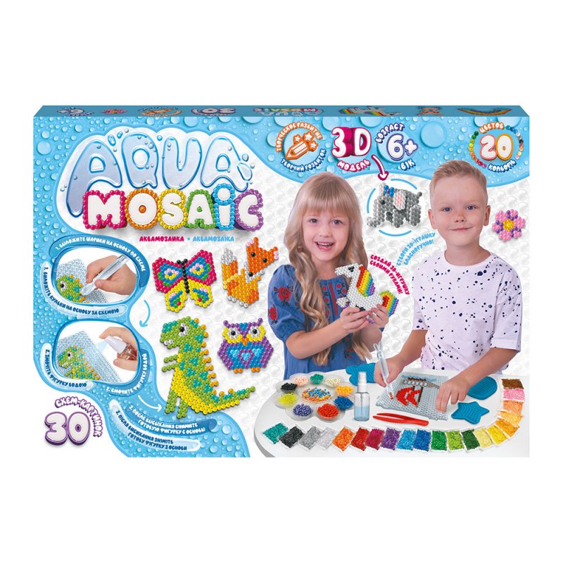 Набір креативної творчості Aqua Mosaic українською DankoToys