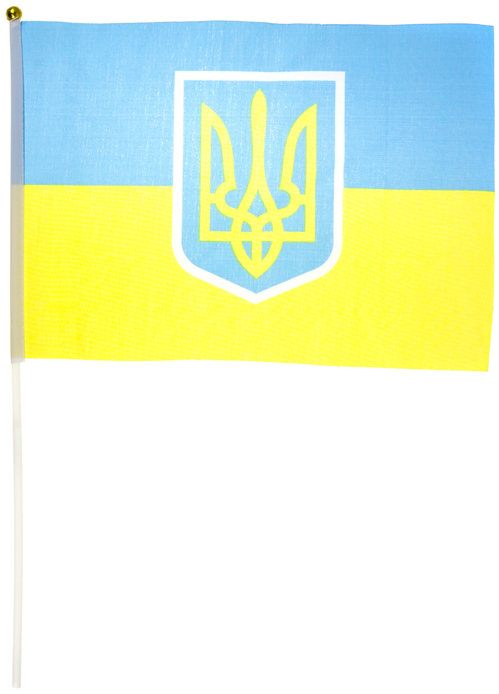 Прапор України з тризубом 20×30см