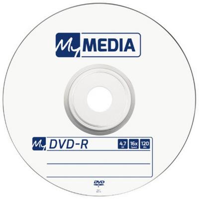 DVD-R MyMedia 16×4.7 Gb matt silver bulk