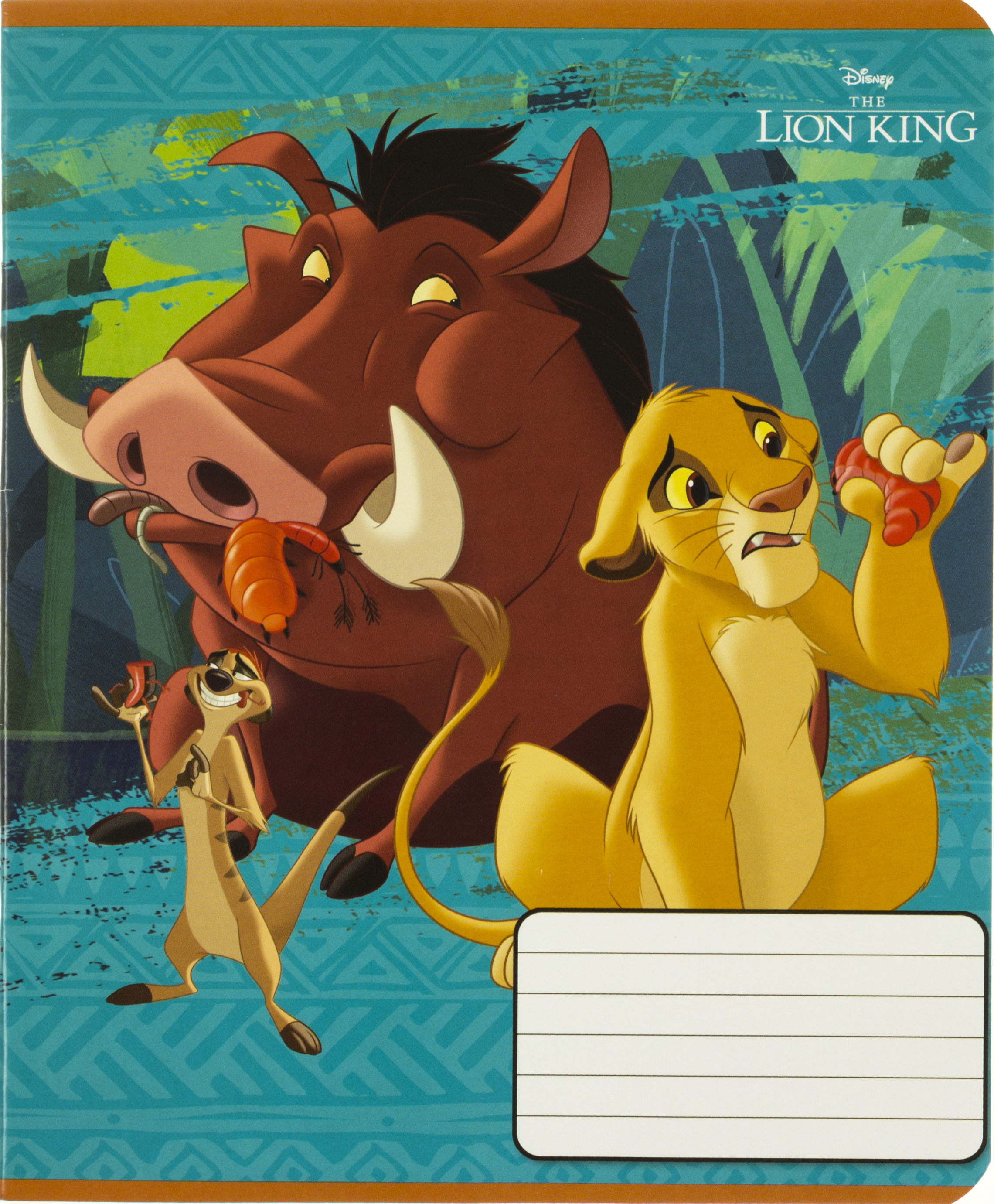 Зошит 18 аркушів клітинка «Disney.Король Лев. Класика»