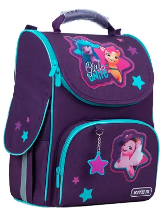 Ранець каркасний Education Little Pony 1 відділення, 3 кишені