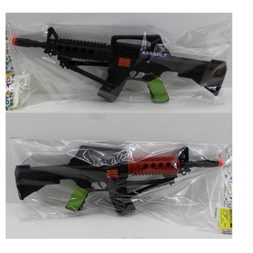 Автомат тріщалка 53,5см, 2 кольори, в кульку, 25×42×7см