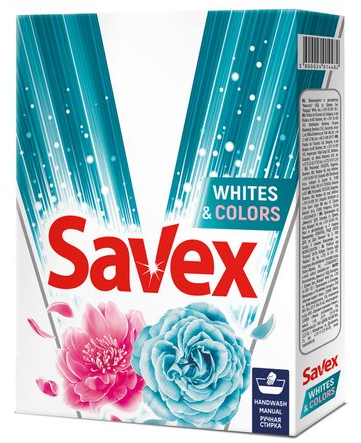 Прал. порошок 400г автомат 2в1 Whites&Colors