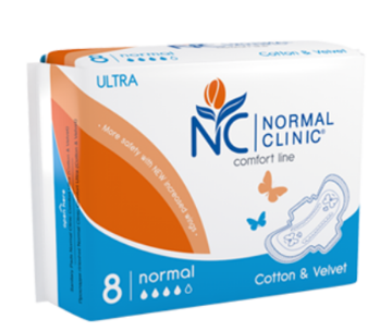 Прокладки щоденні Clinic Comfort cotton&velvet 8 шт