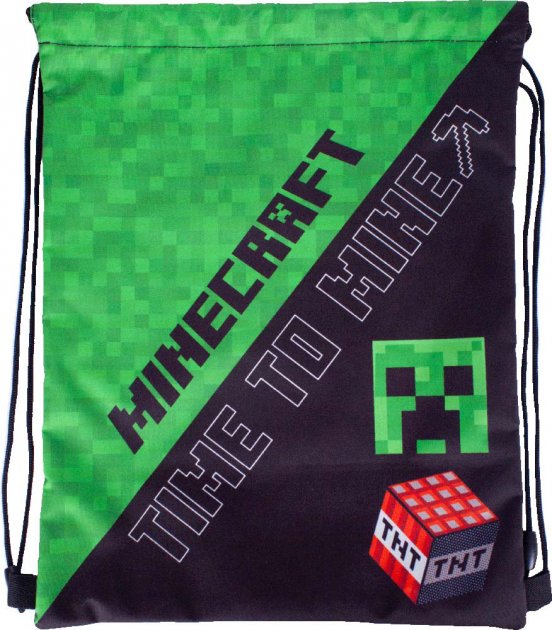 Сумка для взуття Minecraft Time to mine