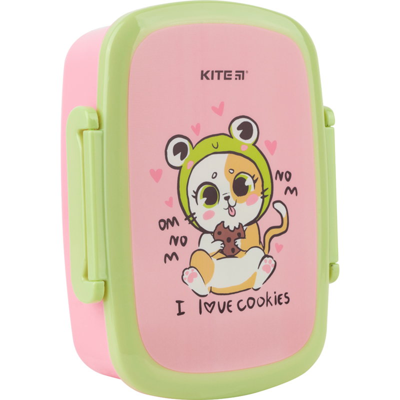 Ланч бокс пластиковий Cookies з наповненням