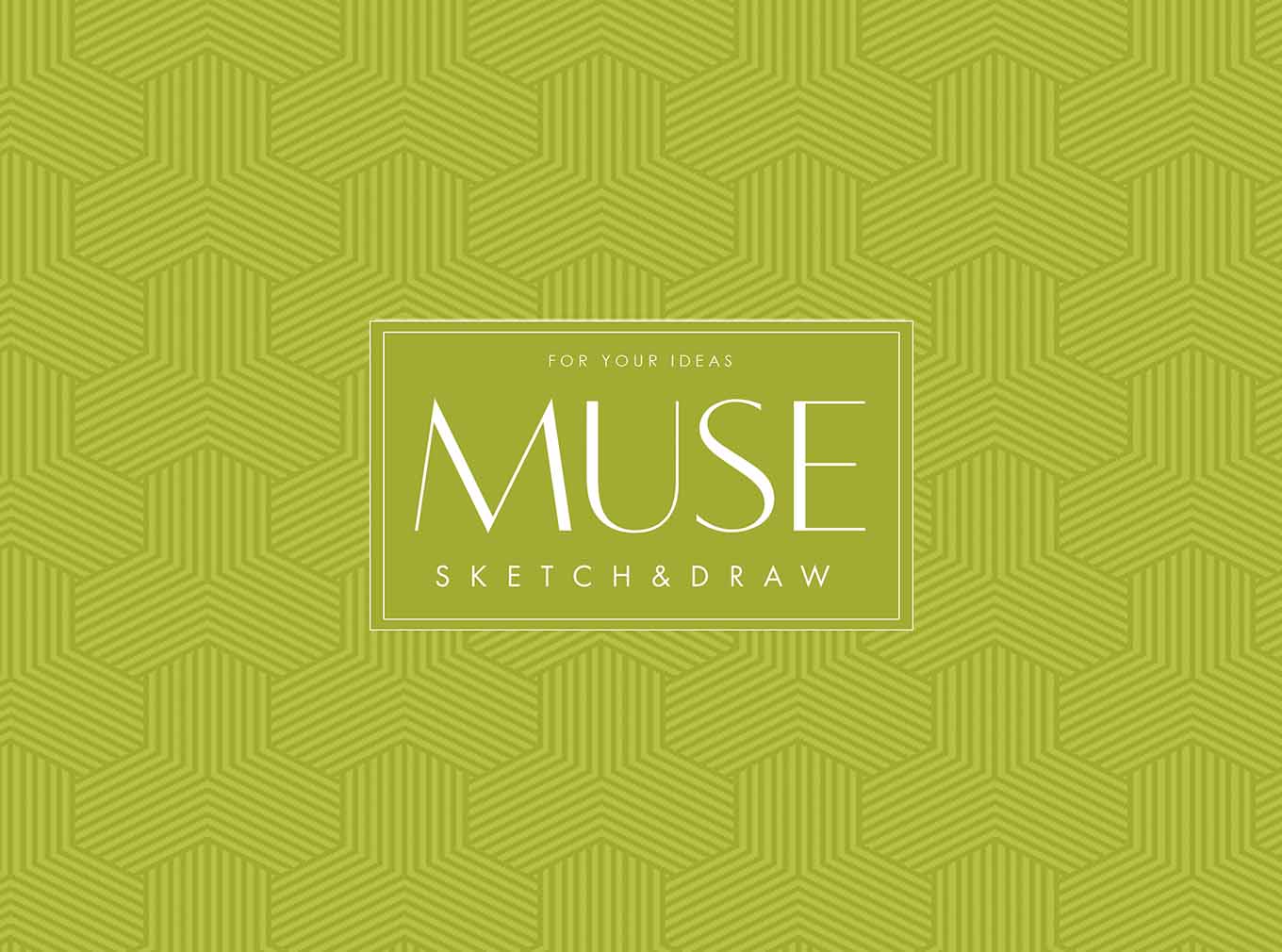 Альбом для ескізів та малювання склейка 40/115 A5+ Muse