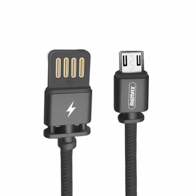 Кабель USB > microUSB RC-064m 1 м black