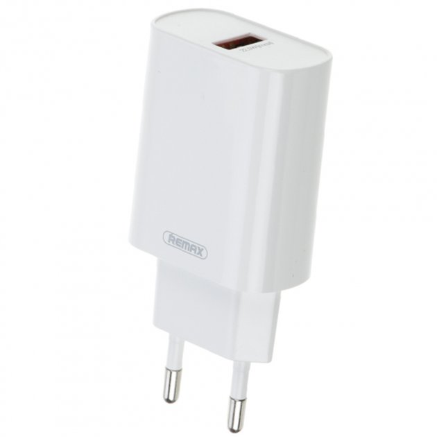 Зарядний пристрій 1USB 3.0A 22,5w white