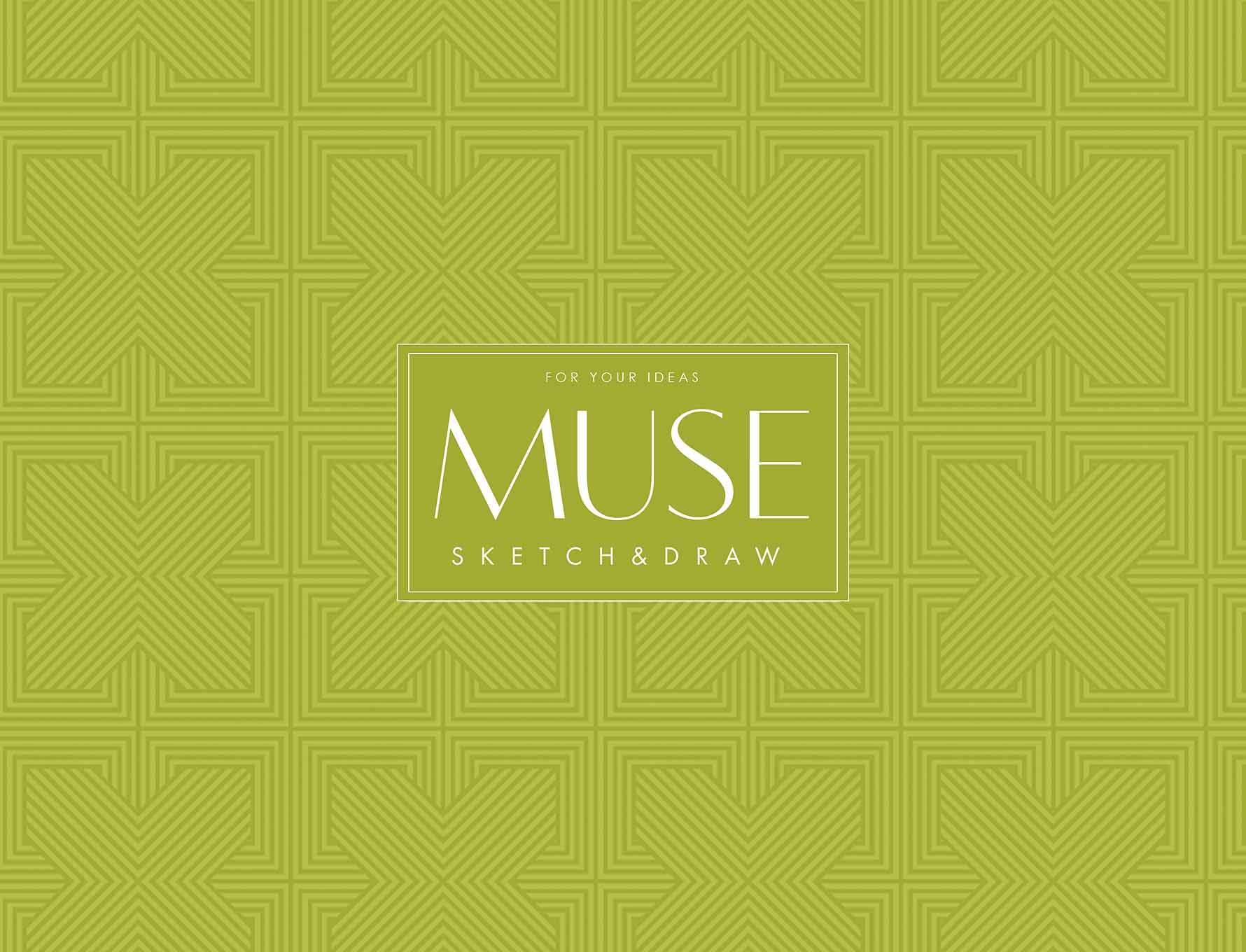 Альбом для ескізів та малювання склейка 40/115 A4+ Muse