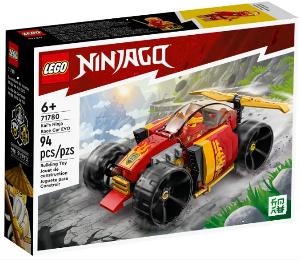Конструктор Ninjago Гоночний автомобіль ніндзя Кая EVO