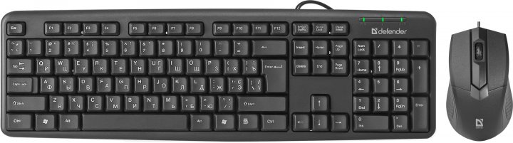 Клавіатура+мишка Dacota C-270 USB black