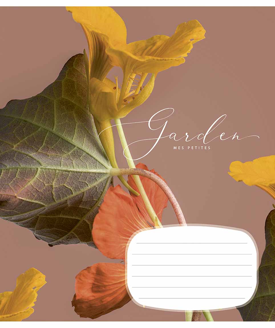 Зошит 24 аркуші лінія «Secret garden» ВД-лак