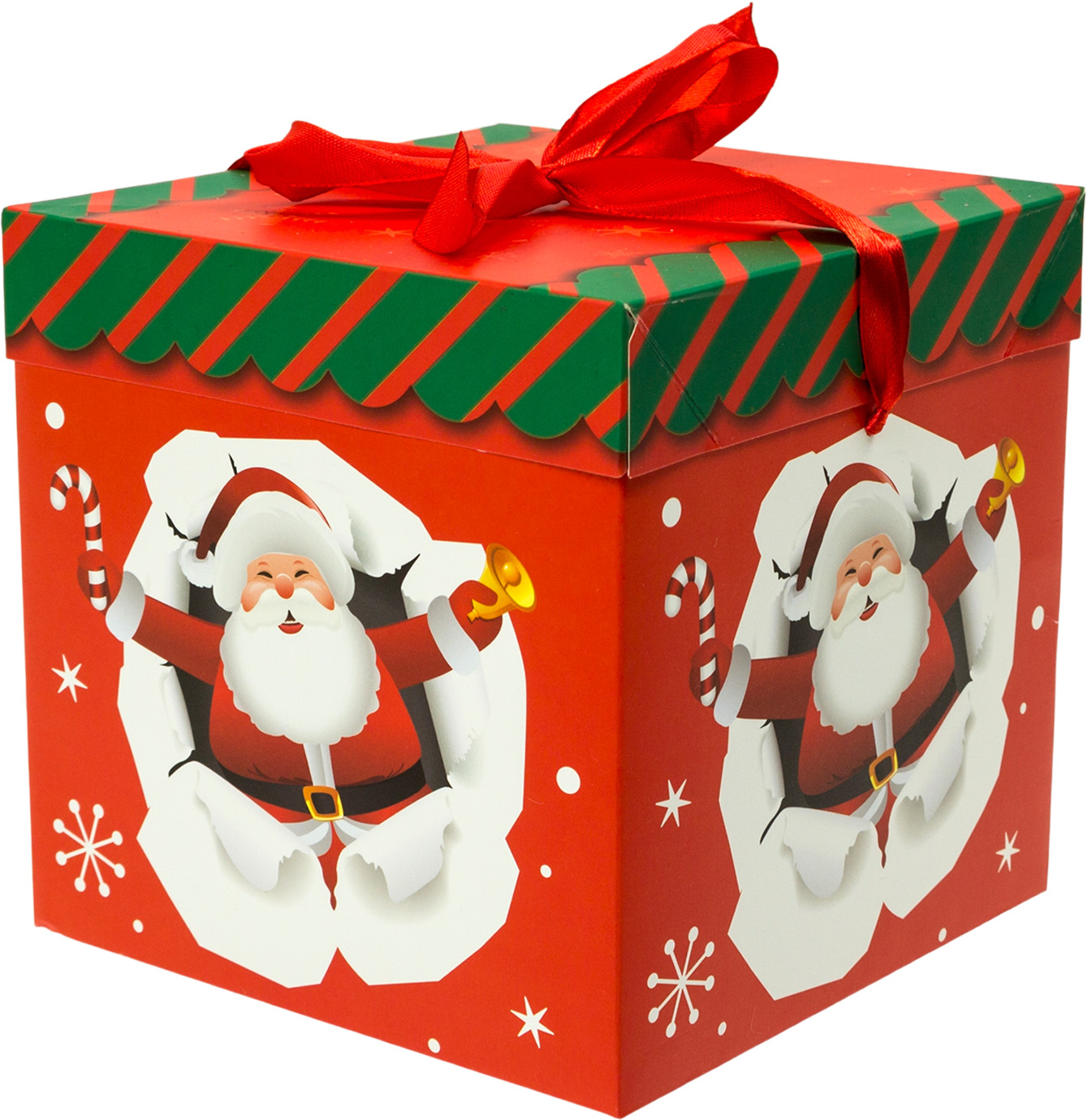 Коробка новорічна картонна M Gift 15 см