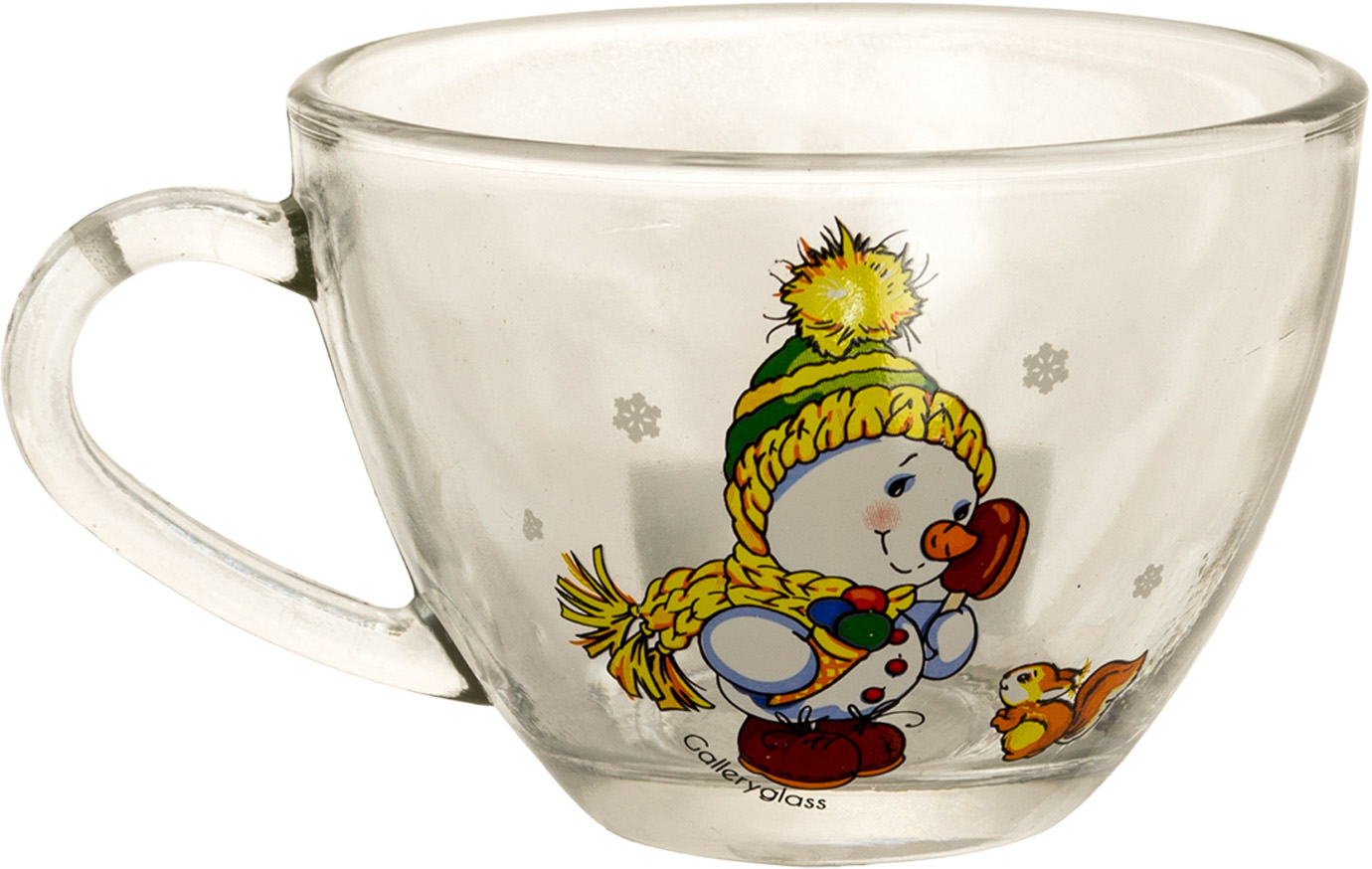 Чашка скло 230мл Tea Cup «Новорічний» 91505182